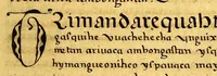 An illustration from Siguense unos breves sermones en la lengua de michuacan para cada domingo del ano fundados sobre un thema aunque por diversas materias, (1559)