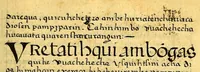 An illustration from Siguense unos breves sermones en la lengua de michuacan para cada domingo del ano fundados sobre un thema aunque por diversas materias, (1559)