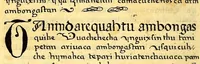 Picture 7 of 20 from Siguense unos breves sermones en la lengua de michuacan para cada domingo del ano fundados sobre un thema aunque por diversas materias, (1559), leaf 94