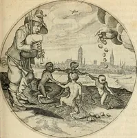 Picture 48 of 120 from Silenus Alcibiadis, sive, Proteus : vitae humanae ideam, emblemate trifariàm variato, oculis subijciens (1618), leaf 128