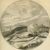 An illustration from Silenus Alcibiadis, sive, Proteus : vitae humanae ideam, emblemate trifariàm variato, oculis subijciens (1618)