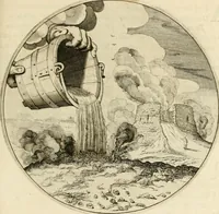 Picture 90 of 120 from Silenus Alcibiadis, sive, Proteus : vitae humanae ideam, emblemate trifariàm variato, oculis subijciens (1618), leaf 444