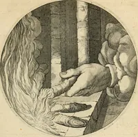 An illustration from Silenus Alcibiadis, sive, Proteus : vitae humanae ideam, emblemate trifariàm variato, oculis subijciens (1618)