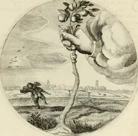 An illustration from Silenus Alcibiadis, sive, Proteus : vitae humanae ideam, emblemate trifariàm variato, oculis subijciens (1618)