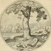 Picture 12 of 120 from Silenus Alcibiadis, sive, Proteus : vitae humanae ideam, emblemate trifariàm variato, oculis subijciens (1618), leaf 56