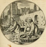 Picture 28 of 120 from Silenus Alcibiadis, sive, Proteus : vitae humanae ideam, emblemate trifariàm variato, oculis subijciens (1618), leaf 88