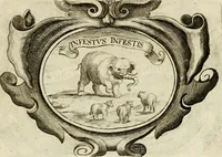 An illustration from Siluestri à Petrasancta Symbola heroica (1682)