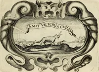 An illustration from Siluestri à Petrasancta Symbola heroica (1682)