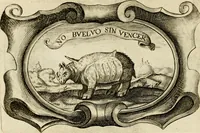 An illustration from Siluestri à Petrasancta Symbola heroica (1682)