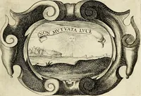 An illustration from Siluestri à Petrasancta Symbola heroica (1682)