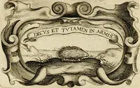 An illustration from Siluestri à Petrasancta Symbola heroica (1682)