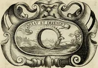 An illustration from Siluestri à Petrasancta Symbola heroica (1682)