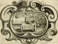 An illustration from Siluestri à Petrasancta Symbola heroica (1682)