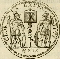 An illustration from Siluestri à Petrasancta Symbola heroica (1682)