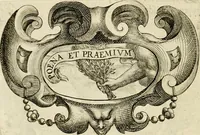 An illustration from Siluestri à Petrasancta Symbola heroica (1682)