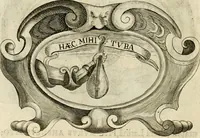 An illustration from Siluestri à Petrasancta Symbola heroica (1682)