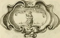An illustration from Siluestri à Petrasancta Symbola heroica (1682)