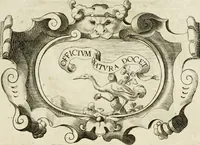An illustration from Siluestri à Petrasancta Symbola heroica (1682)