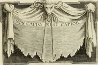 An illustration from Siluestri à Petrasancta Symbola heroica (1682)