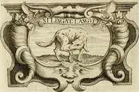 An illustration from Siluestri à Petrasancta Symbola heroica (1682)