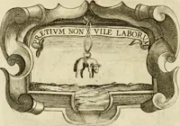 An illustration from Siluestri à Petrasancta Symbola heroica (1682)