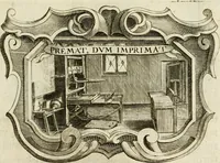 An illustration from Siluestri à Petrasancta Symbola heroica (1682)
