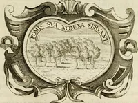 An illustration from Siluestri à Petrasancta Symbola heroica (1682)