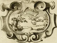 An illustration from Siluestri à Petrasancta Symbola heroica (1682)