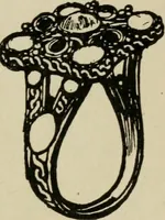 An illustration from Silverwork and jewelery; a text-book for students and workers in metal, by H. Wilson (1903)