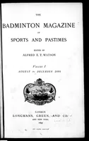 An illustration from The Badminton Magazine of Sports and Pasttimes 1895-08: Vol 1 Iss 1 (1895)
