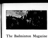 Picture 1 of 9 from The Badminton Magazine 1900-05: Vol 10 Iss 58 (1900), leaf 0
