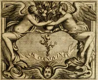 An illustration from Simboli predicabili : estratti da sacri evangeli che corrono nella quadragesima : delineati con morali, & eruditi discorsi (1692)