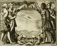 An illustration from Simboli predicabili : estratti da sacri evangeli che corrono nella quadragesima : delineati con morali, & eruditi discorsi (1692)