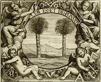 An illustration from Simboli predicabili : estratti da sacri evangeli che corrono nella quadragesima : delineati con morali, & eruditi discorsi (1692)