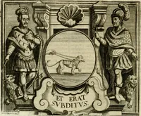 An illustration from Simboli predicabili : estratti da sacri evangeli che corrono nella quadragesima : delineati con morali, & eruditi discorsi (1692)