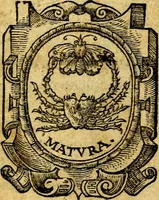 Picture 4 of 90 from Simolachri, historie, e figure de la morte. La medicina de l'anima [di Urbanus Rhegius] Il modo, e la via di consolar gl'infermi. Un sermone di San Cipriano, de la mortalità. Due orationi, l'una à Dio, e l'altra à Christo. Un sermone di D. Giovan Chrisostomo, che ci essorta à patienza. Aiuntovi de novo molte figure mai più stampate (1549), leaf 4