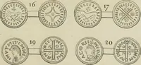 An illustration from Simon's Essay on Irish coins, and of the currency of foreign monies in Ireland; with Mr. Snelling's supplement (1810)