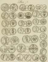 An illustration from Simon's Essay on Irish coins, and of the currency of foreign monies in Ireland; with Mr. Snelling's supplement (1810)