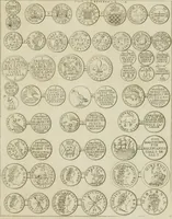 An illustration from Simon's Essay on Irish coins, and of the currency of foreign monies in Ireland; with Mr. Snelling's supplement (1810)