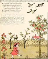Picture 30 of 81 from The singing circle; a picture book of action songs, other songs, and dances (1911), leaf 52