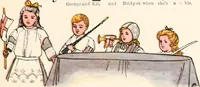 Picture 41 of 81 from The singing circle; a picture book of action songs, other songs, and dances (1911), leaf 64