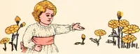 Picture 42 of 81 from The singing circle; a picture book of action songs, other songs, and dances (1911), leaf 64