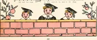 Picture 43 of 81 from The singing circle; a picture book of action songs, other songs, and dances (1911), leaf 64
