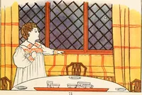Picture 64 of 81 from The singing circle; a picture book of action songs, other songs, and dances (1911), leaf 76