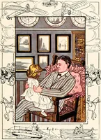 Picture 79 of 81 from The singing circle; a picture book of action songs, other songs, and dances (1911), leaf 90