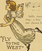 An illustration from Singing games (1890)