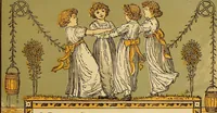 Picture 17 of 22 from Singing games (1890), leaf 34