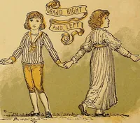 An illustration from Singing games (1890)