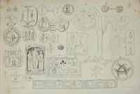 An illustration from Sinnbilder und Kunstvorstellungen der alten Christen (1825)