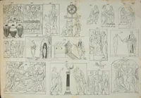 An illustration from Sinnbilder und Kunstvorstellungen der alten Christen (1825)
